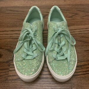UGG Mint Green Glitter Sneakers Trainers – Women’s 7.5